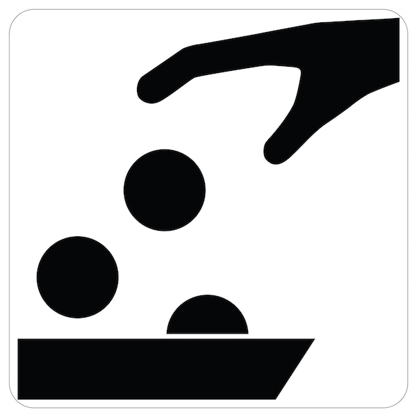 Sign Solutions Usa 48 in Height, 48 in Width, Aluminum, Horizontal Rectangle DUS08HWT4848M4-18 - main